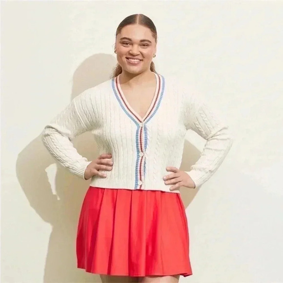 NWT Prince Pickleball Women's Cable Knit
Cardigan - Cream XL - Picture 3 of 7